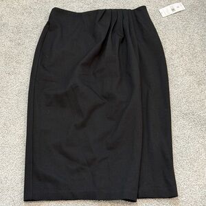 NWT Women's Black Skirt Size 6, Ladies Rafaella Pencil Skirt